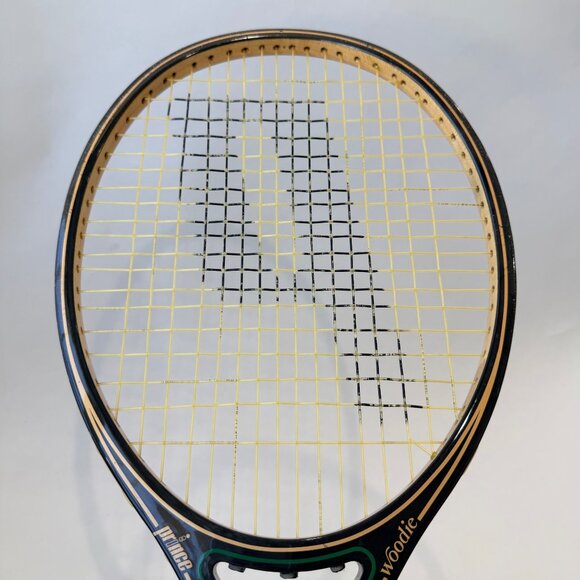 Vintage Prince Woodie Graphite Tennis Racket with Case – 4 3/8 - Picture 7 of 12